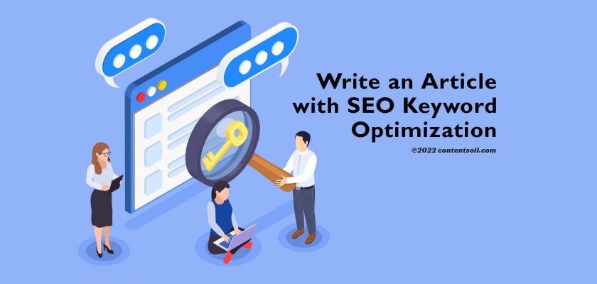 Write-an-Article-with-SEO-Keyword-Optimization
