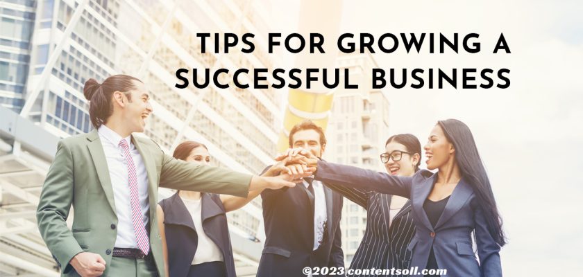 tips for growing a successful business
