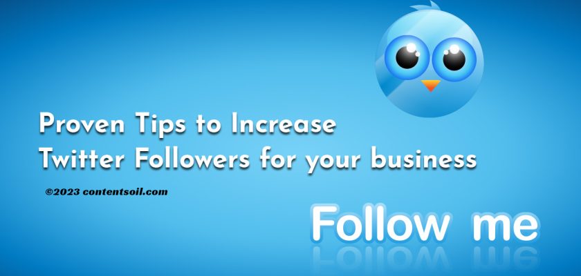 proven tips to increase twitter followers for your business
