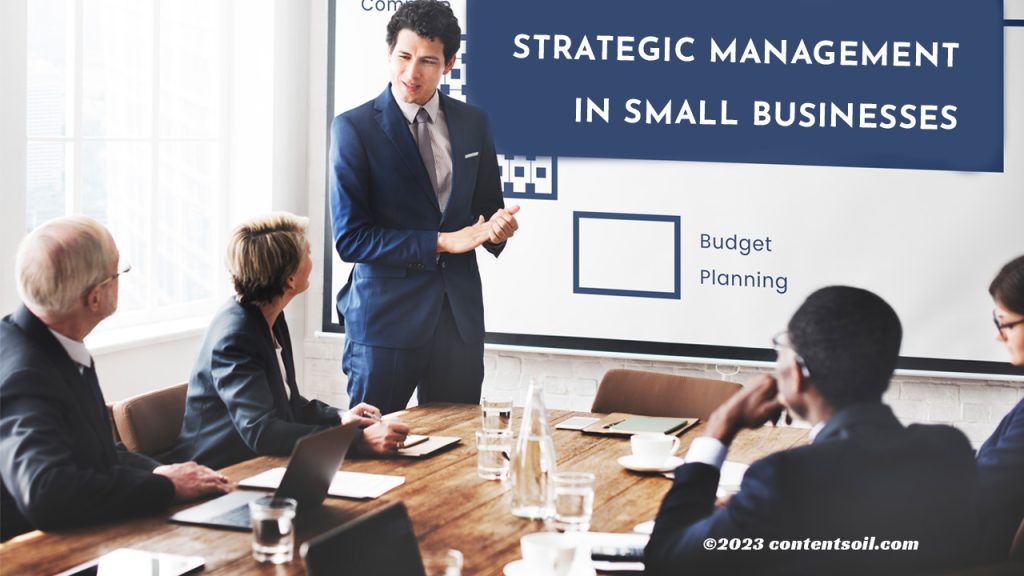 strategic management in small businesses